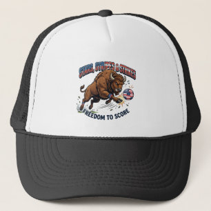 Boné Futebol de Bisonte Americano: Liberdade para Marca