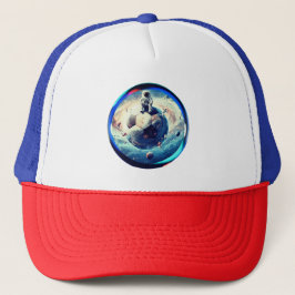 Boné Futebol Espacial Astronauta