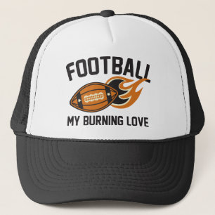 Boné Futebol Meu Amor Queimado