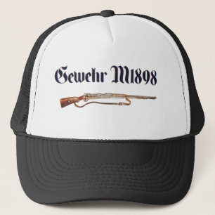 Boné Fuzil Gewehr M1898 alemão da Primeira Guerra Mundi