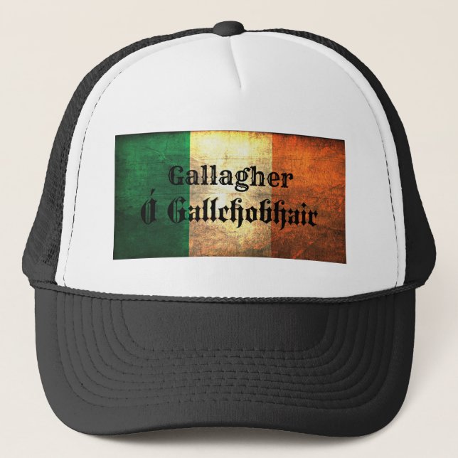 Boné Gallagher Irish Flag (Frente)
