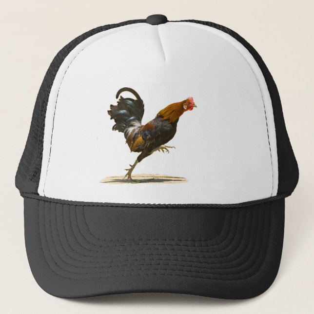 Boné Galo vermelho (Frente)