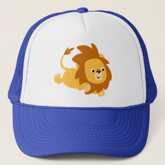 Boné Gamboling Lion Hat de Cartoon Bonito