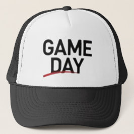 Boné Game Day Bold Statement Design