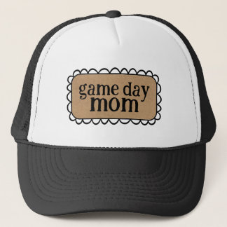 Boné Game Day Mom Trucker Hat Gift
