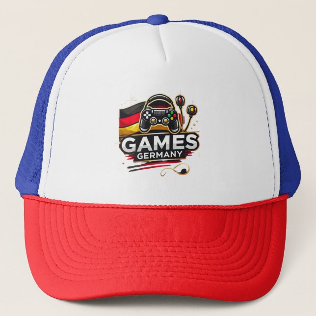 Boné Games Germany Kappe – Stylischer Gamer-Look!  (Frente)