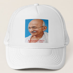 Boné Gandhi & Seja a Mudança Citação