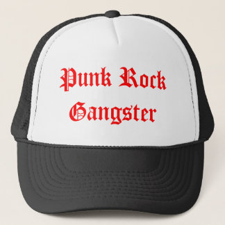 Boné Gângster do punk rock