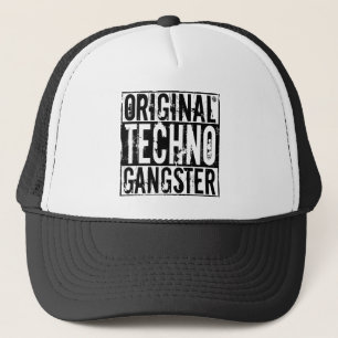 Boné Gângster original de Techno - chapéu