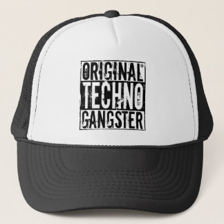 Boné Gângster original de Techno - chapéu