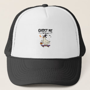 Boné Ganso de Halloween de skate fantasma estou ocupado