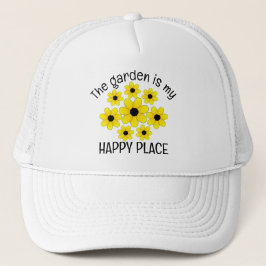 Boné Garden Flowers Design Hat