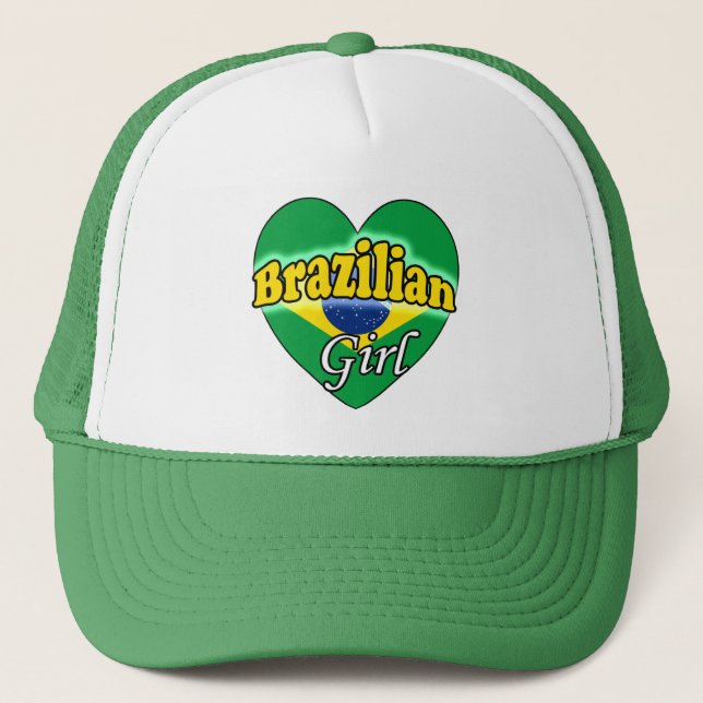 Boné Garota brasileira (Frente)
