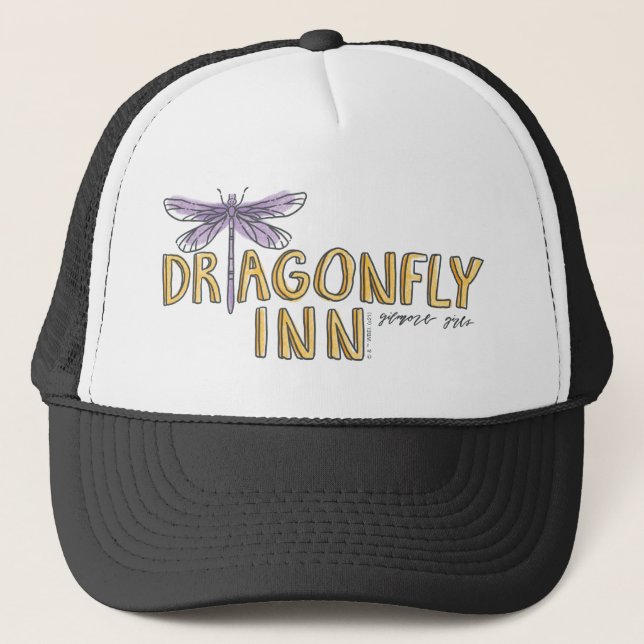 Boné Garotas Gilmore| Dragonfly Inn Watercolor Logo (Frente)