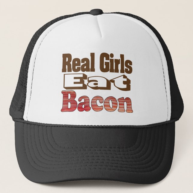 Boné Garotas Reais Comem Bacon (Frente)