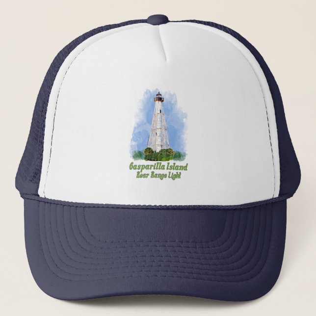Boné Gasparilla Island Rear Range Light - Flórida (Frente)