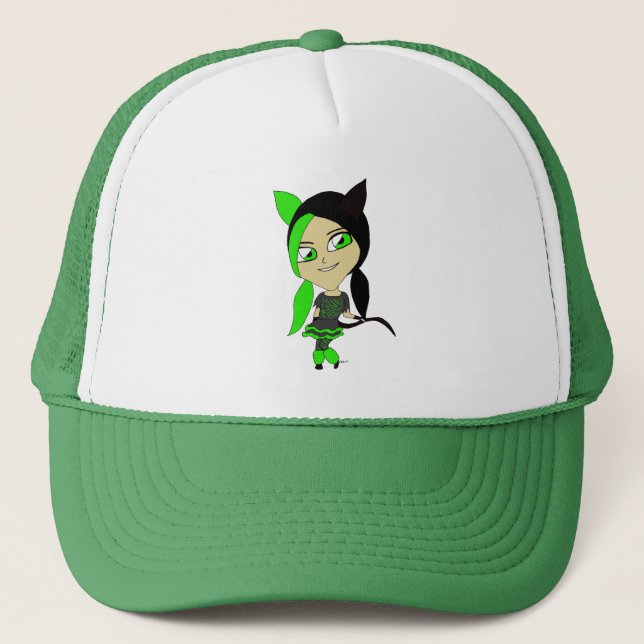 Boné gatinha chibi  (Frente)
