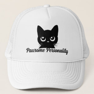 Boné Gatinho Fofo com Alguma Personalidade