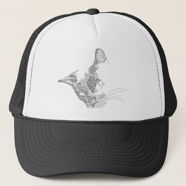 Boné Gatinho tipográfico (Frente)