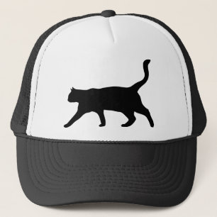 Boné Gato Animal O Gatinho Gato Doméstico Silhout