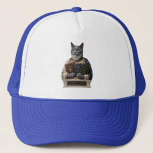 Boné Gato Aristóteles Azul Russo