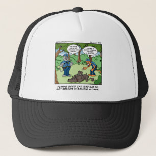 Boné Gato Bom Gato Mau Você Vai Miar Presentes e Camise