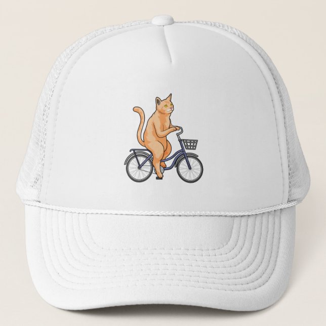 Boné Gato com Bicicleta (Frente)