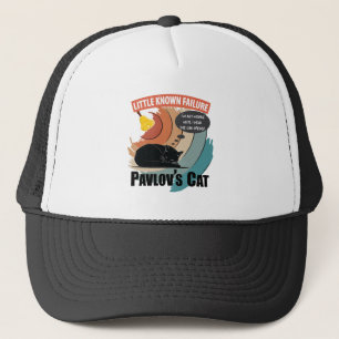 Boné Gato de Pavlov - Psicologia Engraçada