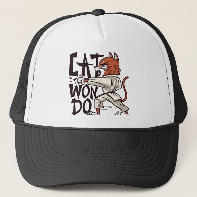 Boné Gato de Taekwondo  (Frente)