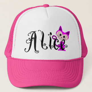 Boné Gato de Toon Cheshire - Alice no país das