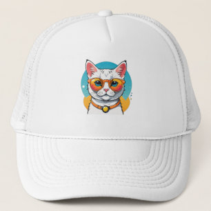 Boné Gato Legal de Óculos de Sol