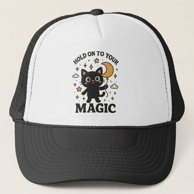 Boné Gato Mágico Lua (Frente)