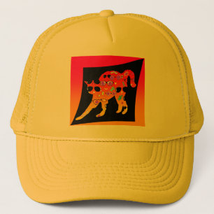 BONÉ GATO VESTINDO ÓCULOS DE VIDRO