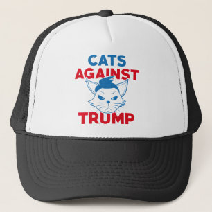 Boné Gatos Contra Trump
