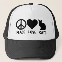 Gatos do amor da paz