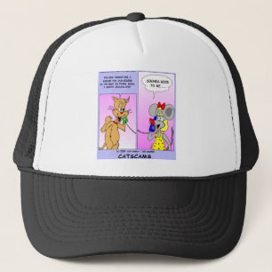 Boné Gatos Golpes Engraçados Camisetas e Colecionáveis