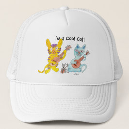Boné Gatos Guitarristas