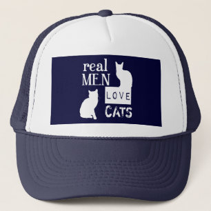 Boné Gatos reais do amor dos homens
