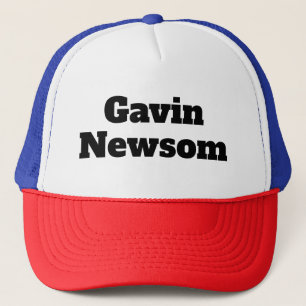 Boné Gavin Newsom (você pode mudar as palavras)