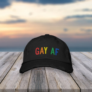Boné Gay AF Pride Rainbow