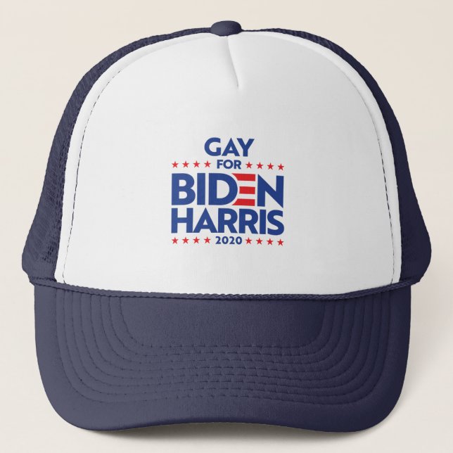 BONÉ GAY PARA BIDEN HARRIS (Frente)