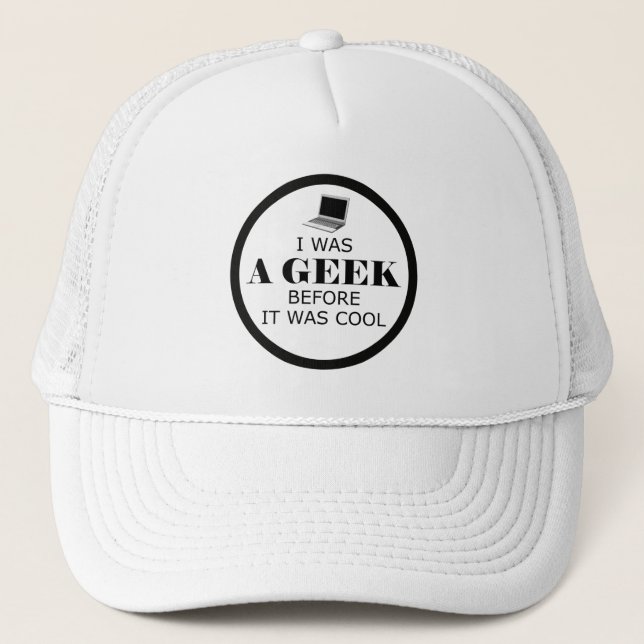 Boné Geek antes de ser Legal Hat (Frente)