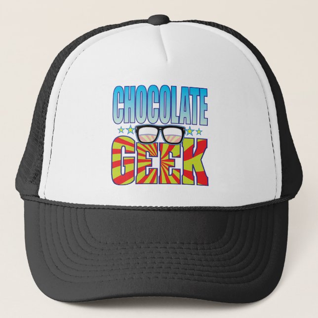 Boné Geek v4 do chocolate (Frente)