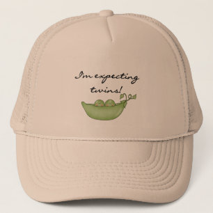 Boné Gêmeos esperados - Ervilhas em um Pod