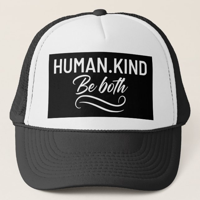 Boné Gênero Humano Seja Ambos (Frente)