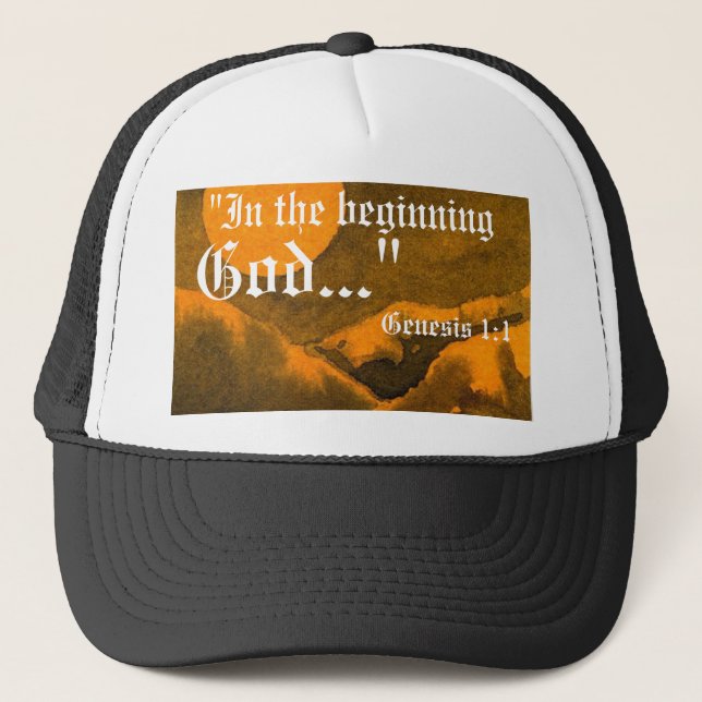 Boné Gênesis 1:1 Hat (Frente)