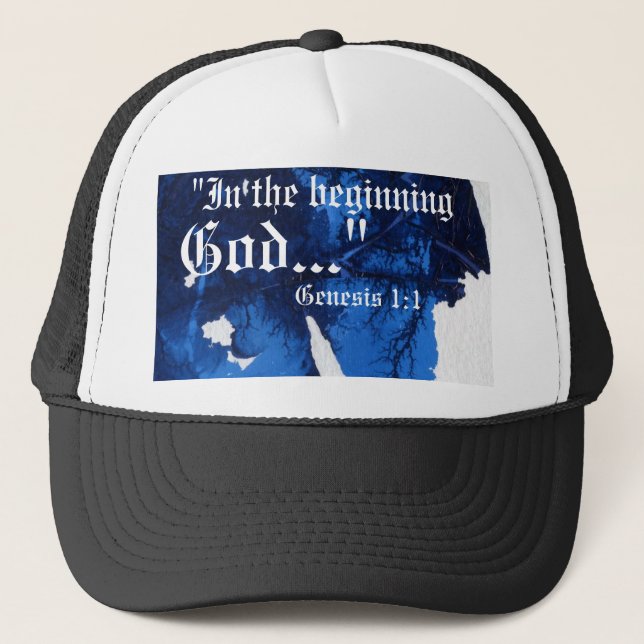 Boné Gênesis 1:1 Hat (Frente)