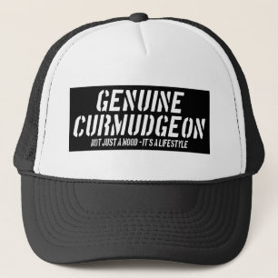 Boné Genuine Curmudgeon Apenas um humor É um estilo de