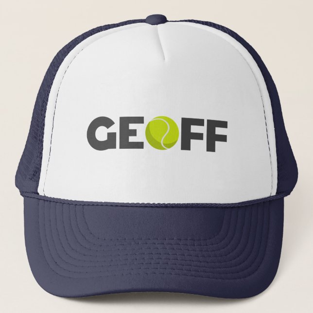 Boné Geoff Tênis Trucker Hat (Frente)
