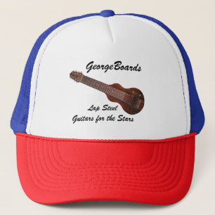 Boné George Boards Lap Steel Guitar Baseball Hat
